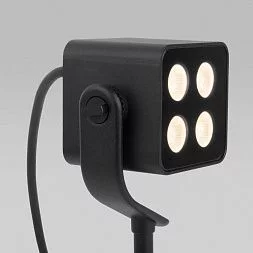 Уличный светодиодный светильник VISOR Elektrostandard черный 35142/S