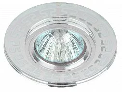 DK LD45 SL Светильник ЭРА декор cо светодиодной подсветкой MR16, зеркальный (50/2000)