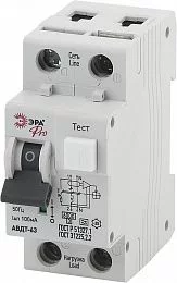 Автоматический выключатель дифференциального тока ЭРА PRO NO-902-07 АВДТ 63 C32 100мА 1P+N тип A