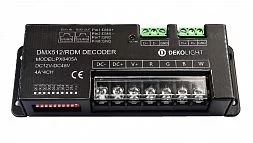 Контроллер 4-х канальный DMX Dimmer 12-48V Deko-Light 843060