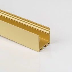Алюминиевый профиль Design LED LS3535, 2500 мм, золотой анодированный LS.3535-G-R LS.3535-G-R (LS.3535-G-R)