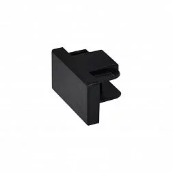 Заглушка для однофазного накладного шинопровода ST-Luce Черный Однофазная трековая система ST002.489.00