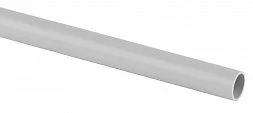 Труба ПВХ гладкая жесткая ЭРА TRUB-40-2-PVC 2х метровая легкая серая d 40мм 28м