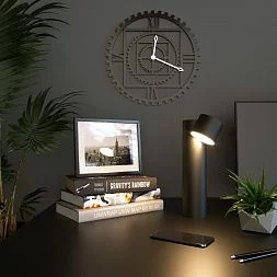 Светодиодная настольная лампа Eurosvet черный 80425/1