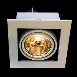 Точечный встраиваемый светильник Arte Lamp CARDANI MEDIO Белый A5930PL-1WH