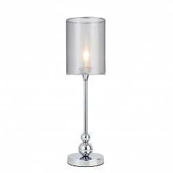 Прикроватная лампа Хром/Серебристый E14 1*40W PAZIONE SLE107104-01