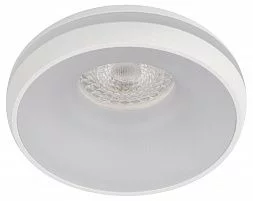 Встраиваемый светильник декоративный ЭРА DK100 WH MR16 GU5.3 белый