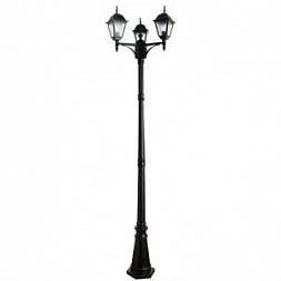 Уличный наземный светильник Arte Lamp BREMEN Черный A1017PA-3BK