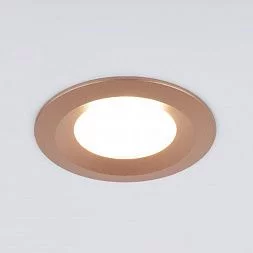 Встраиваемый точечный светильник 110 MR16 золотой Elektrostandard a053333