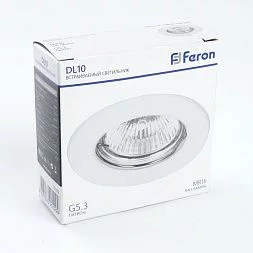 Светильник потолочный встраиваемый FERON DL10