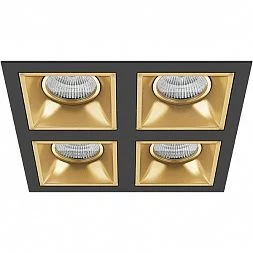 Комплект из светильников и рамки DOMINO Domino Lightstar D54703030303