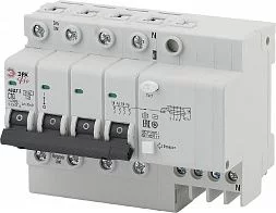 Автоматический выключатель дифференциального тока ЭРА PRO NO-902-142 АВДТ2 C10А 30мА 3P+N тип AC