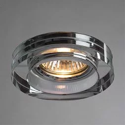 Точечный встраиваемый светильник Arte Lamp WAGNER Хром A5221PL-1CC