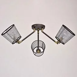 Потолочный светильник De City Лацио коричневый 103011603