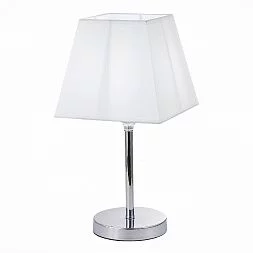 Прикроватная лампа Хром/Белый E14 1*40W GRINDA SLE107604-01