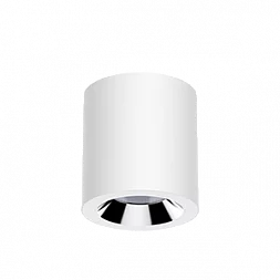 Светильник LED "ВАРТОН" DL-02 Tube накладной 160*150 32W 3000K 35° RAL9010 белый матовый