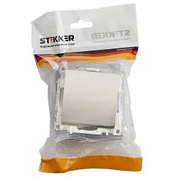Выключатель STEKKER GLS10-7103-03
