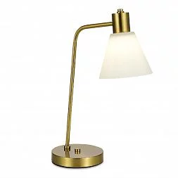 Прикроватная лампа Латунь/Белый E27 1*60W ARKI SLE1561-304-01