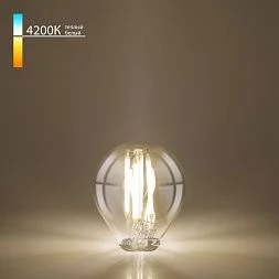 Светодиодная лампа Mini Classic F 8W 4200K E27 (G45 прозрачный) BLE2772 Elektrostandard a060527